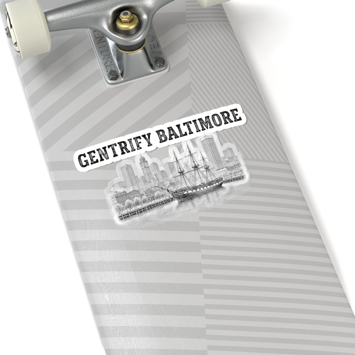 Gentrify Baltimore Sticker