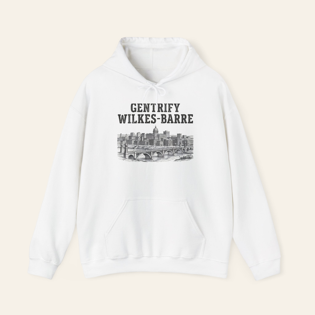 Gentrify Wilkes-Barre Hooded Sweatshirt