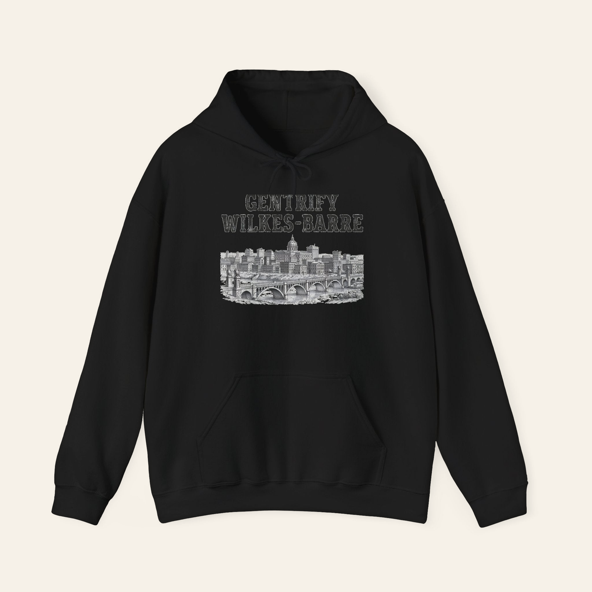 Gentrify Wilkes-Barre Hooded Sweatshirt